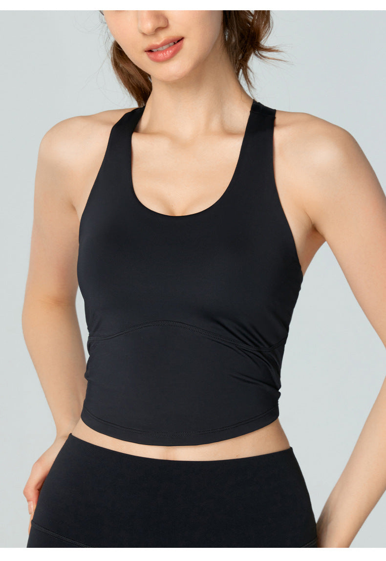Cross back vest