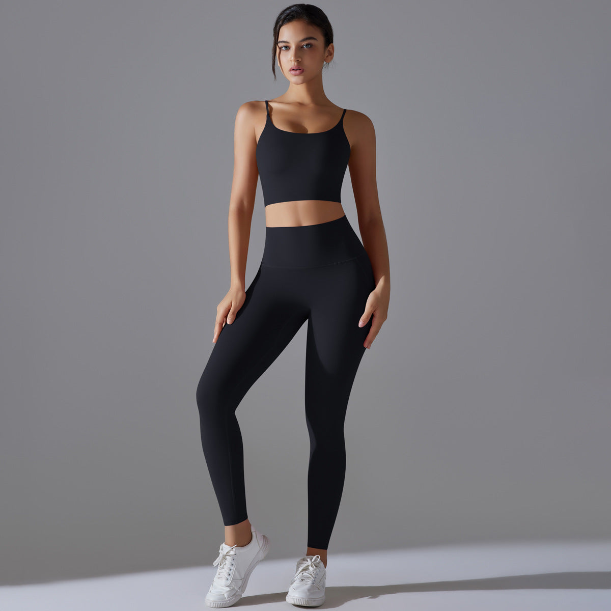 Quick dry two piece fitness set