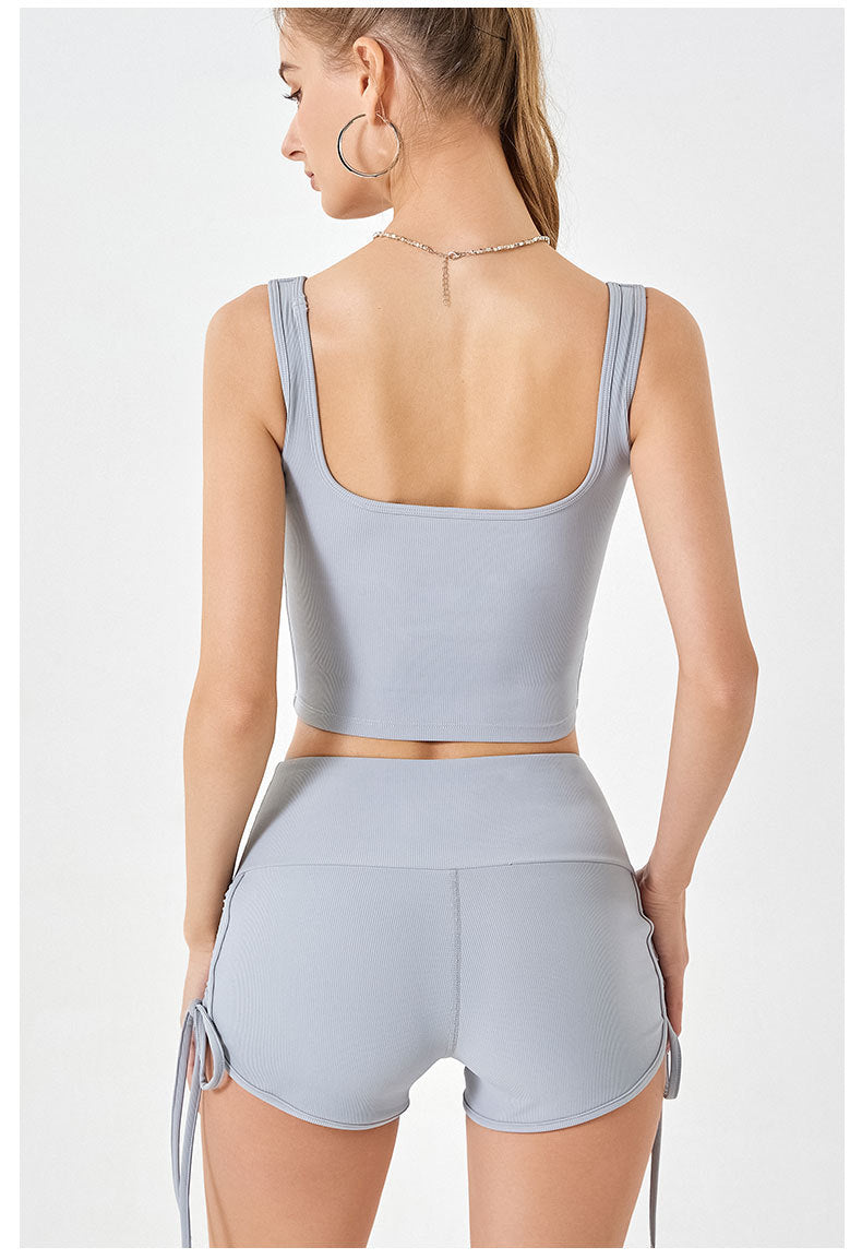 hot pants with drawstrings