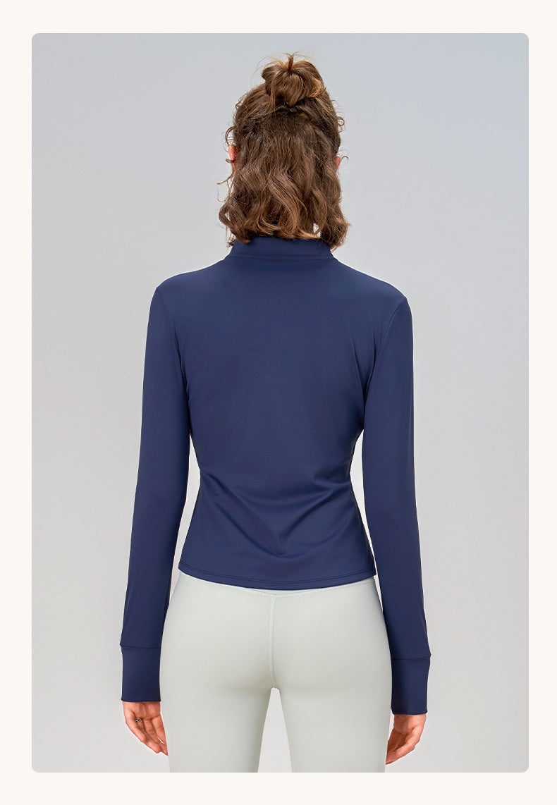 Zip front jacket