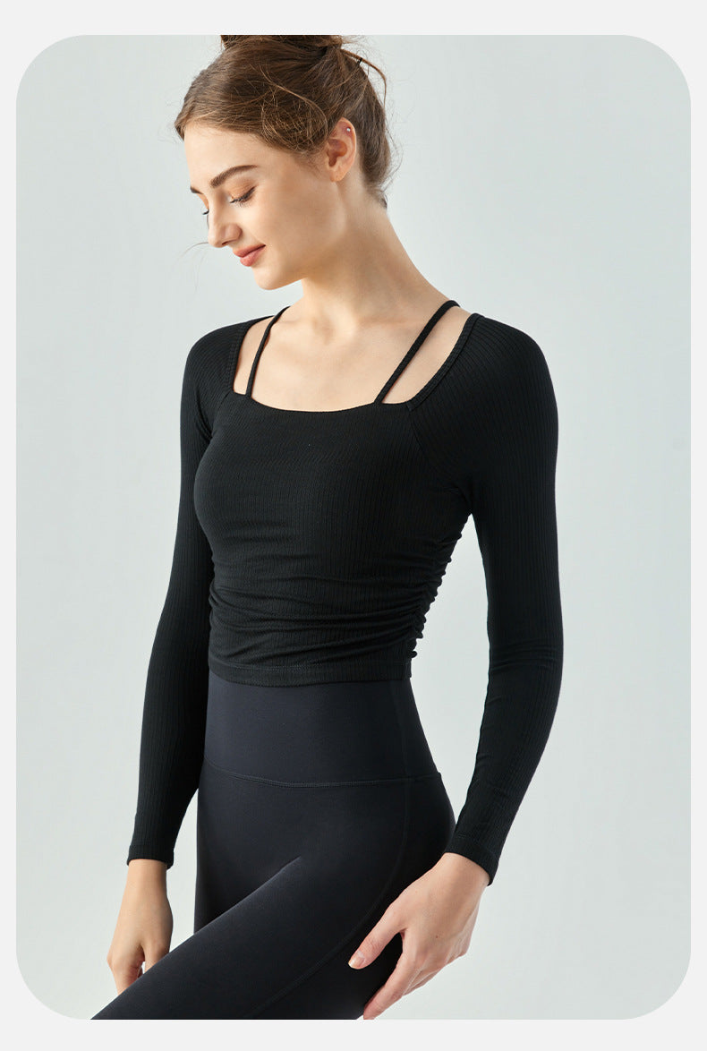 Full sleeve rib top