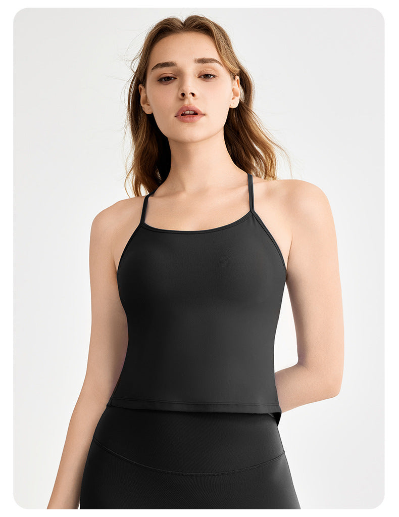 Light support back slit vest