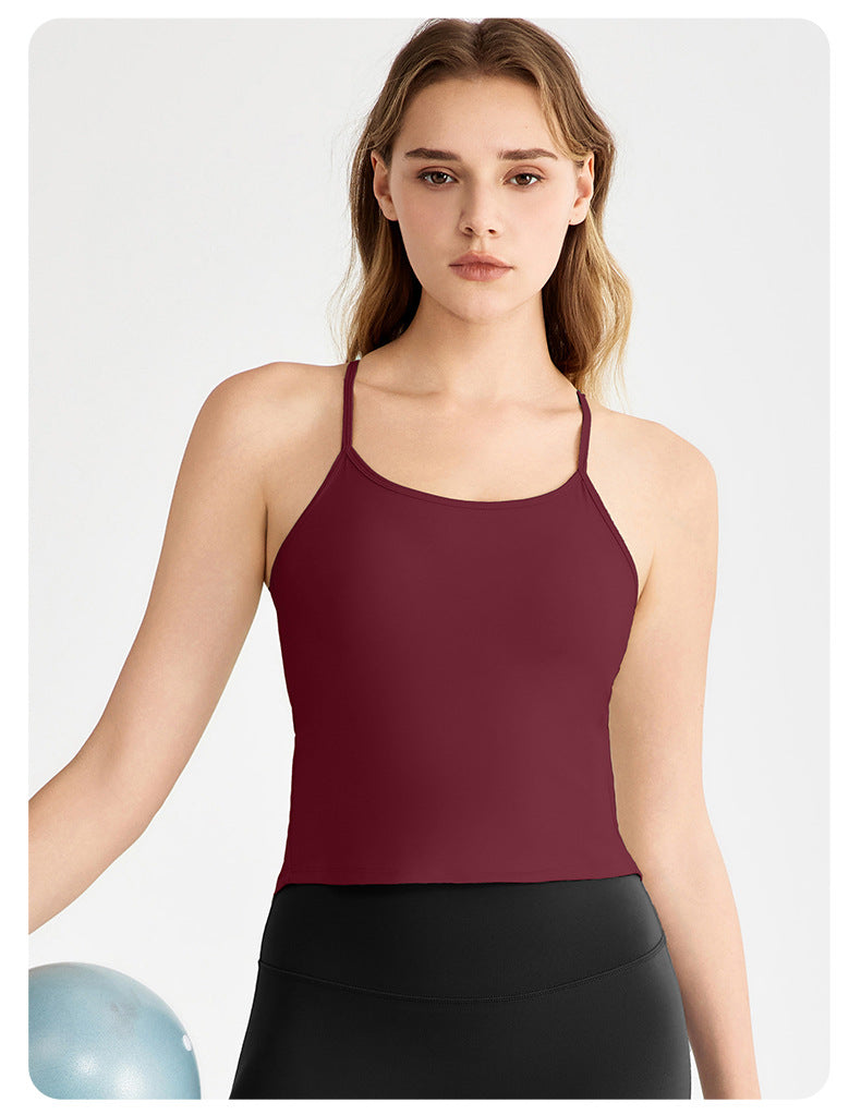 Light support back slit vest