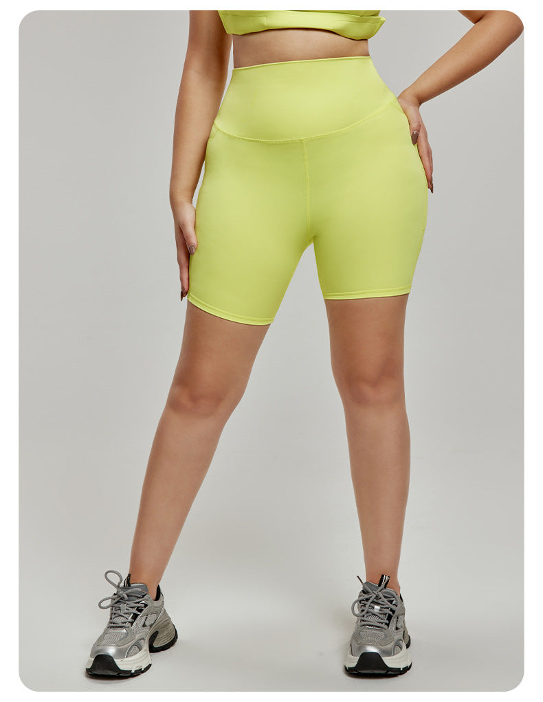 Cycling shorts with pockets