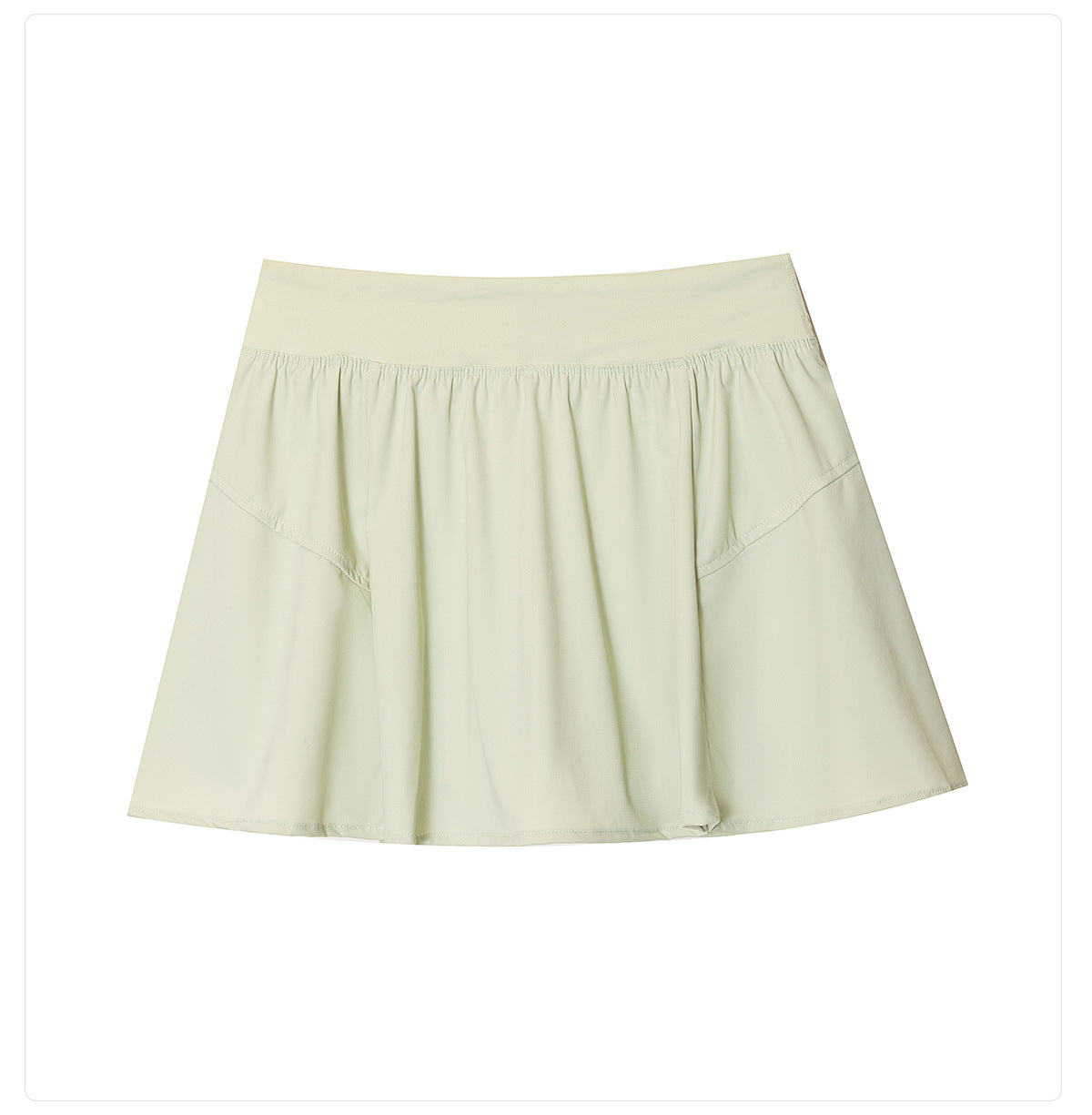 Pleated skort