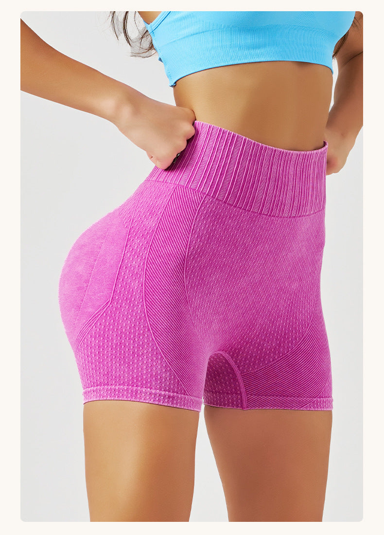 Ribbed hot pants