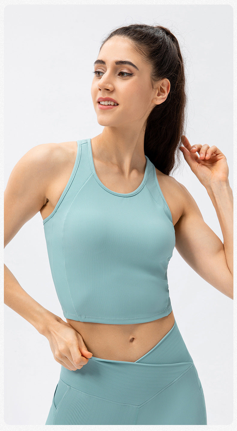 High support running vest