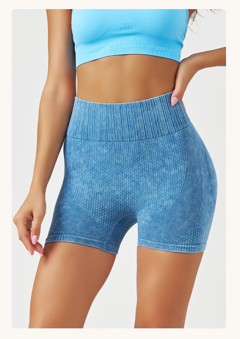 Ribbed hot pants