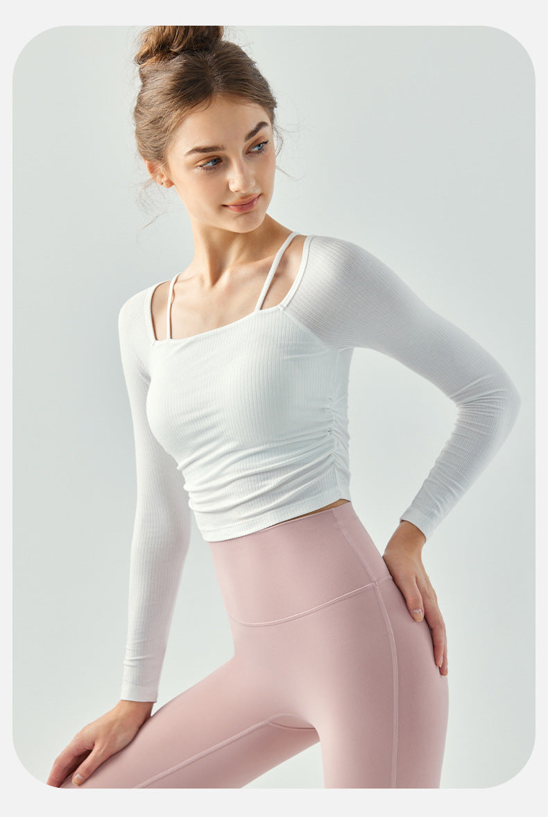 Full sleeve rib top