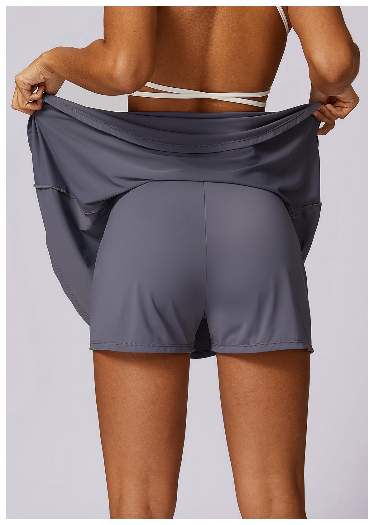 Quick dry skort