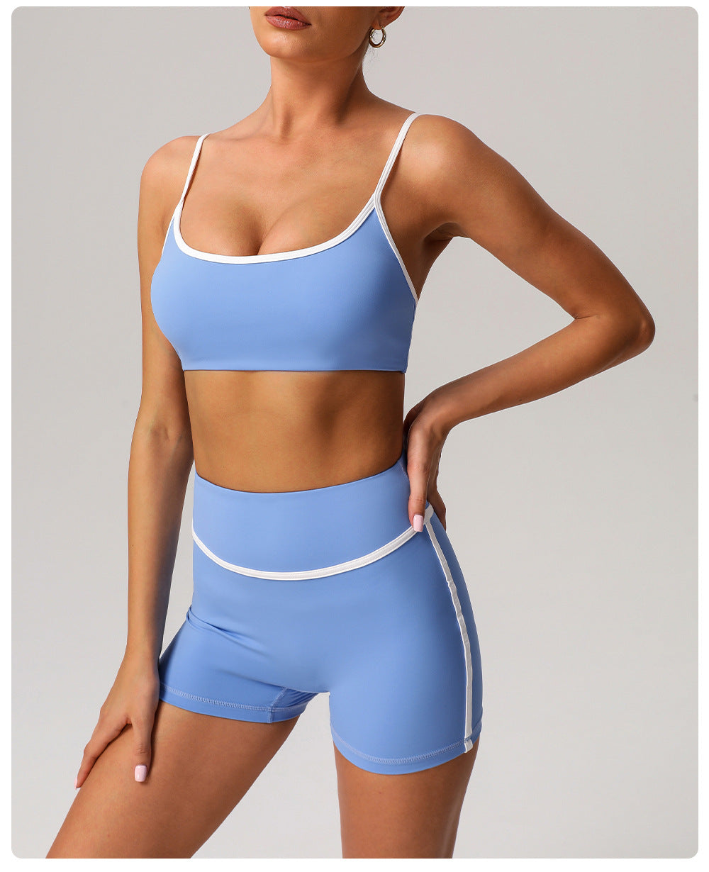 Contrast piping fitness set
