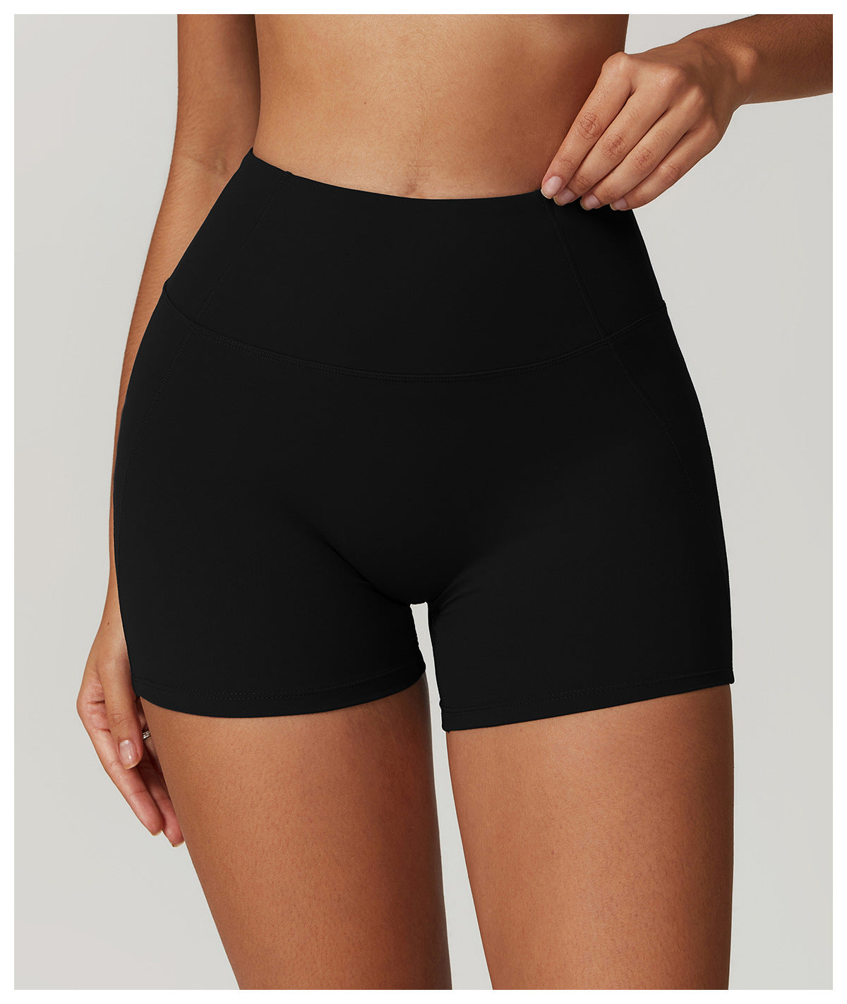 High waist hot pants