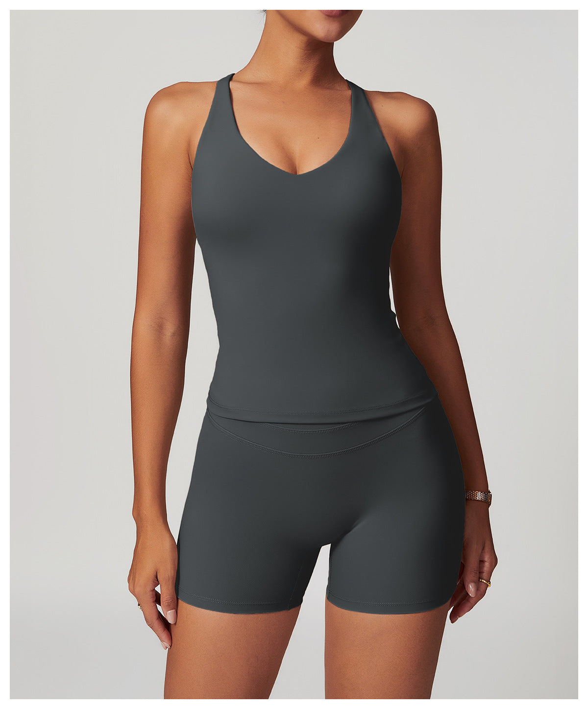 Cross back padded vest