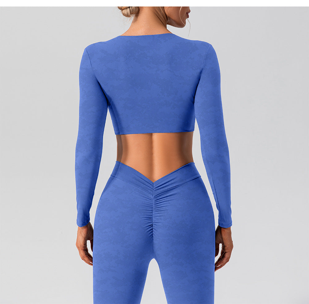 Twisted front cropped top