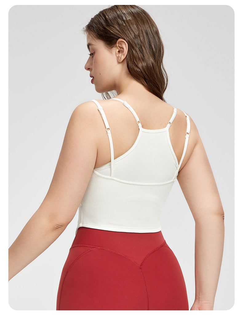 Double strap running vest