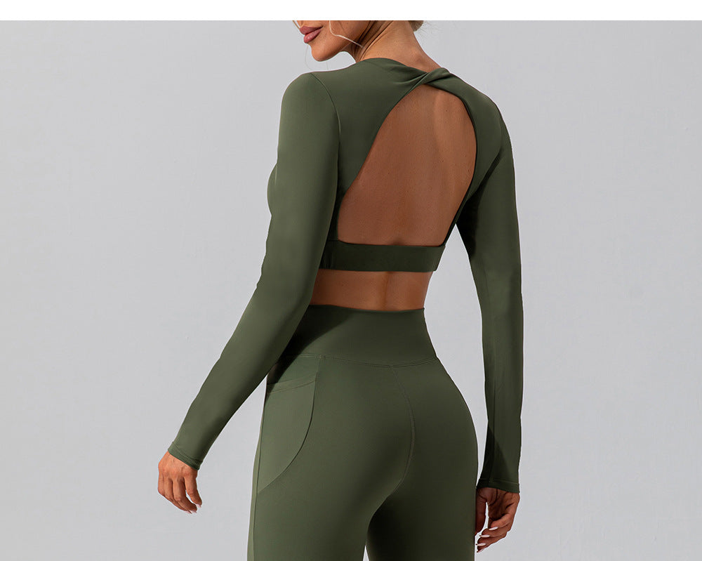 Seamless cropped top
