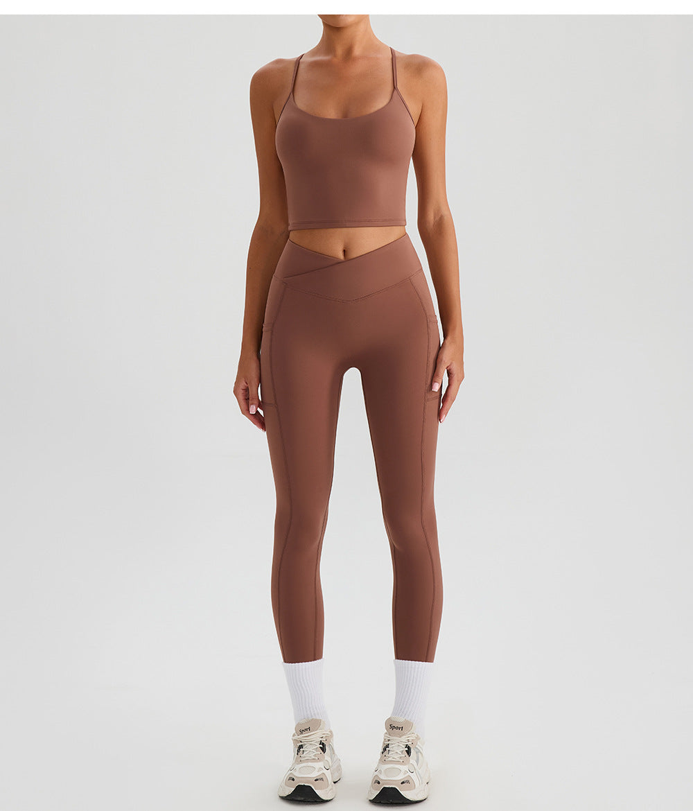 V waist leggings