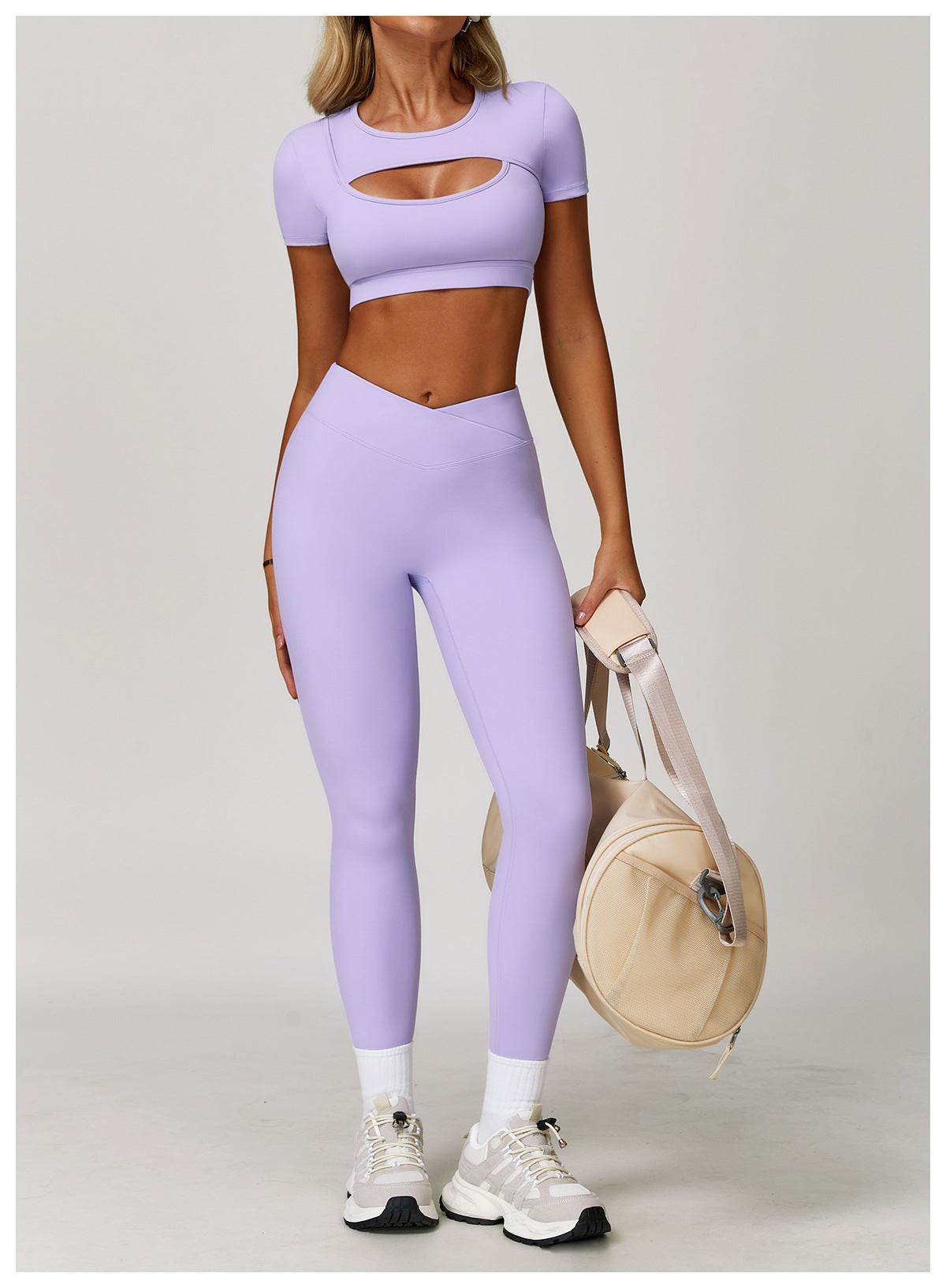 V waist leggings
