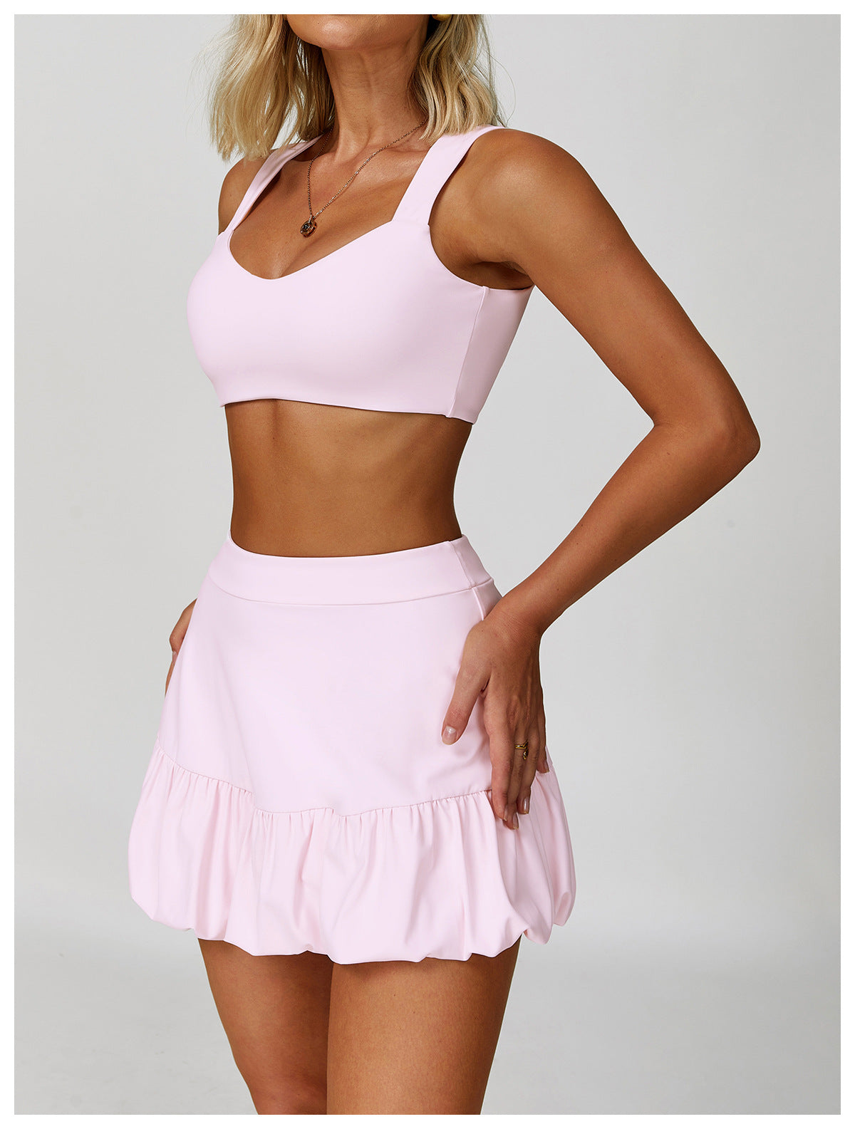 Balloon hem skort