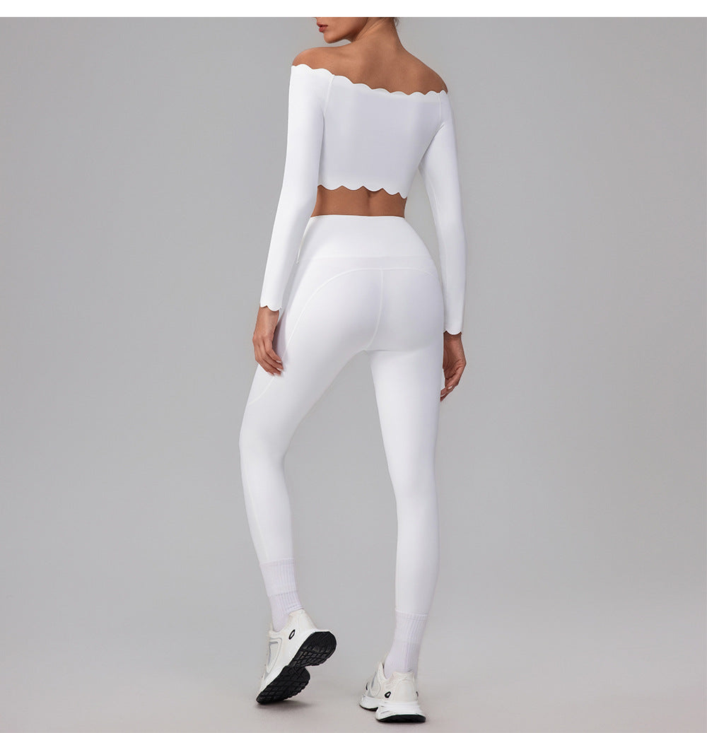 Off shoulder full sleeve top