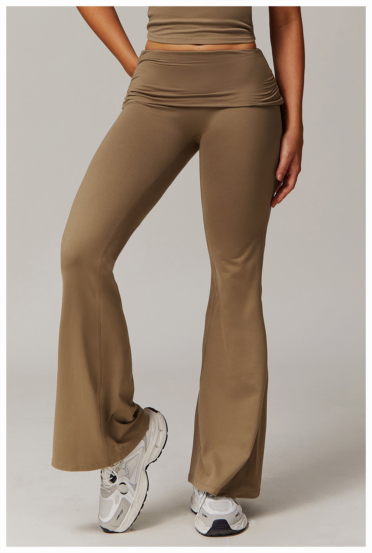 Brushed trousers