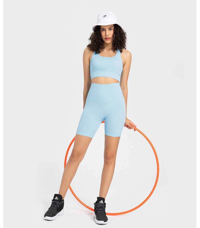 Seamless fitness shorts