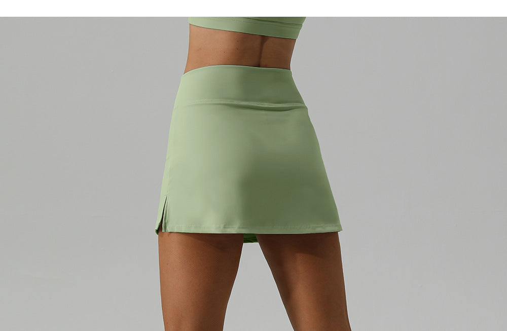 V waist skort
