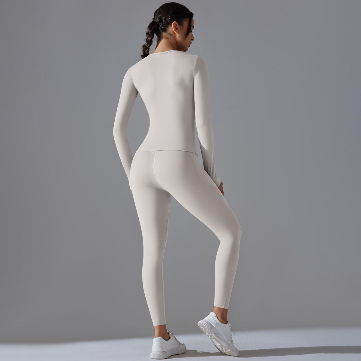 Brushed top and legging set