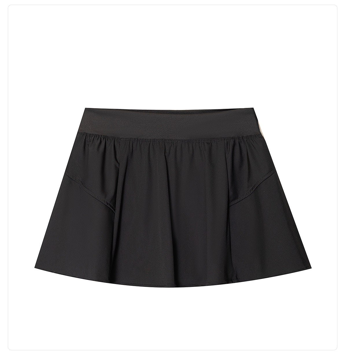 Pleated skort