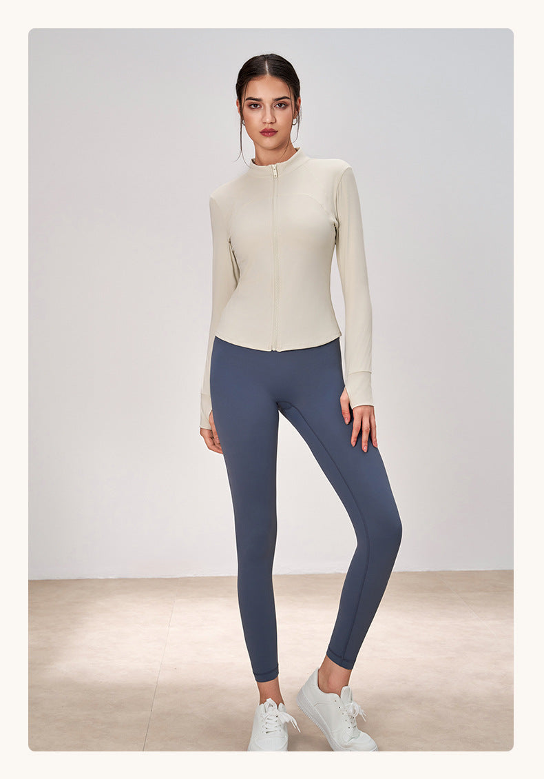 Zip front jacket