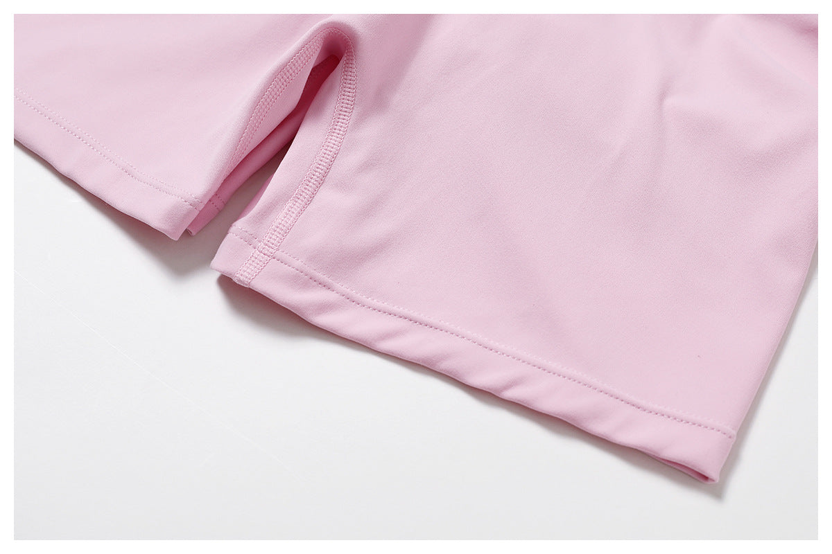 Brushed back shaping hot pants