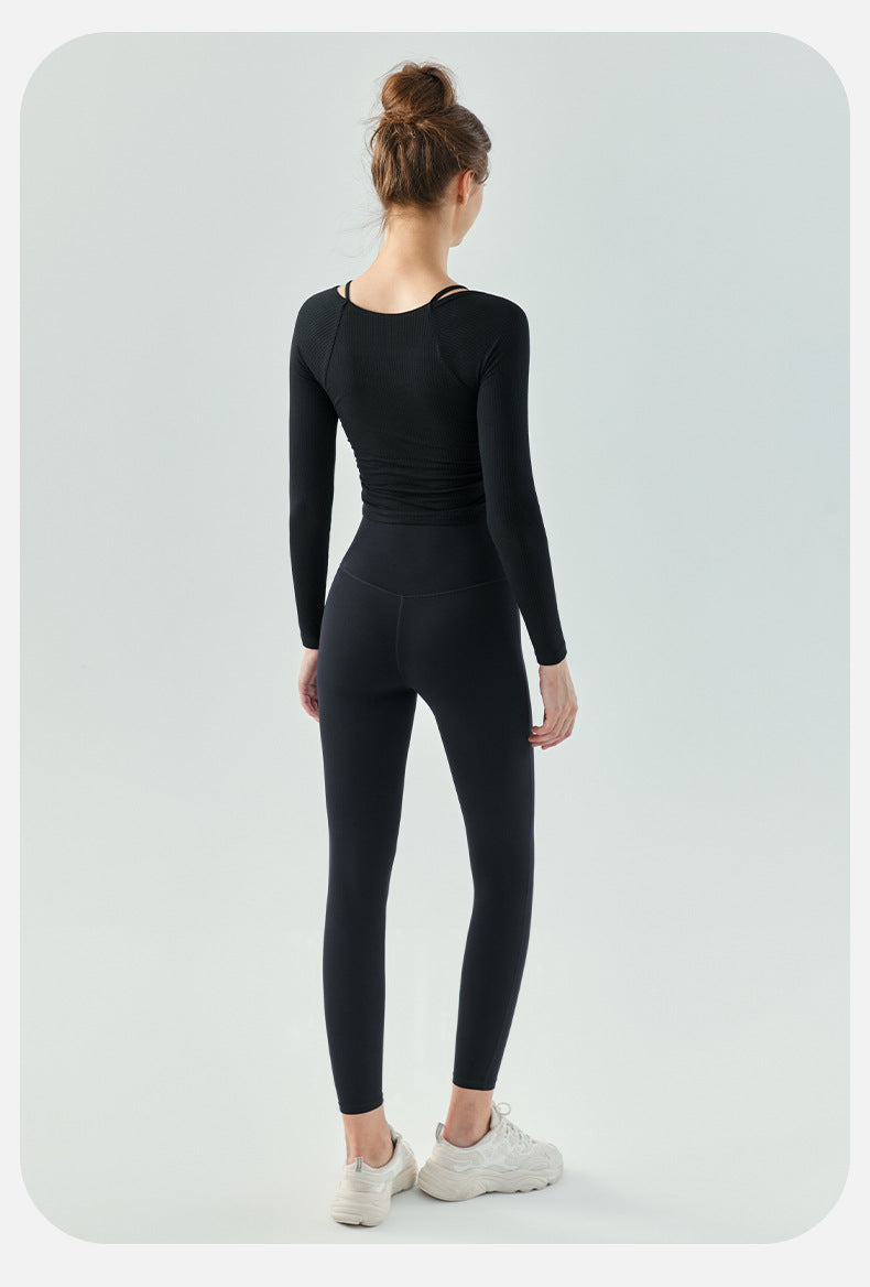 Full sleeve rib top