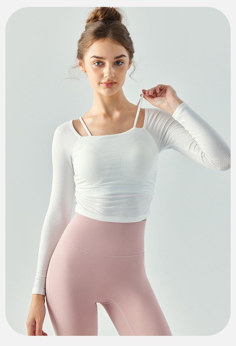 Full sleeve rib top
