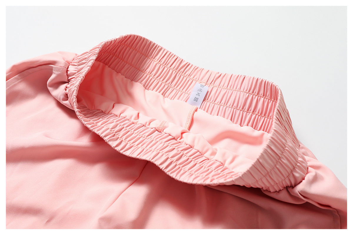 Quick dry running shorts with pockets