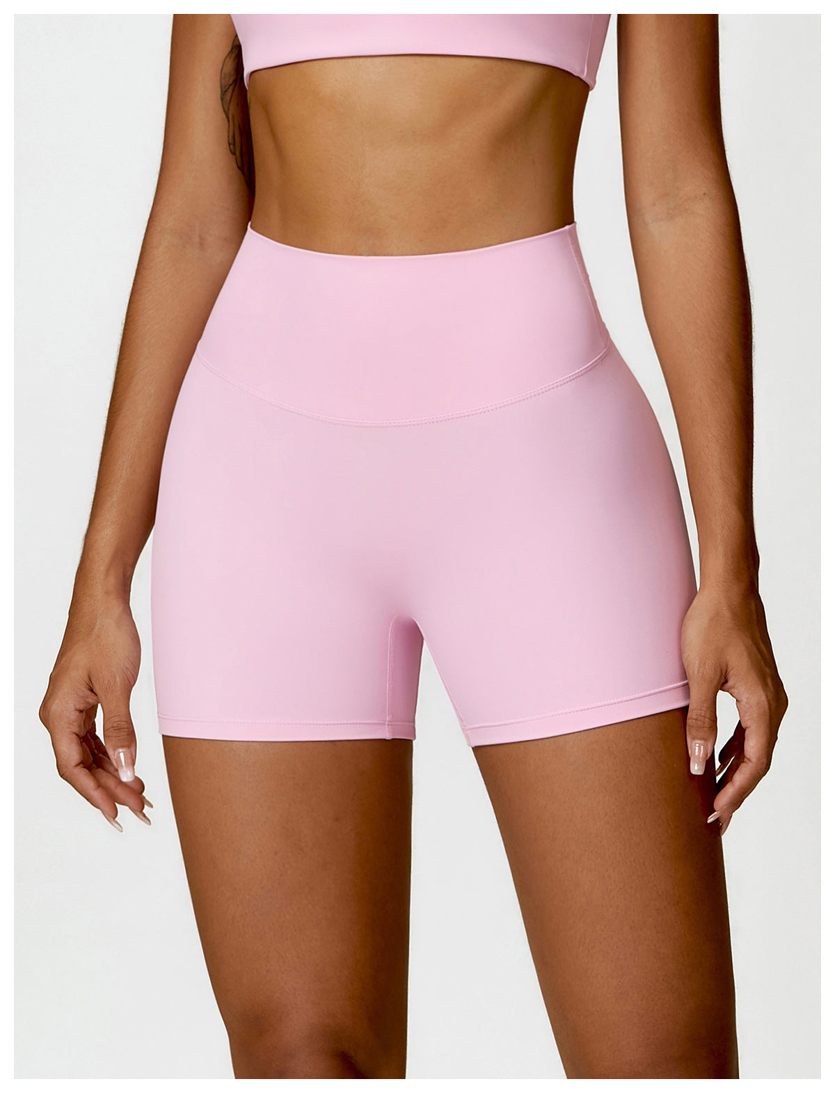 Brushed back shaping hot pants