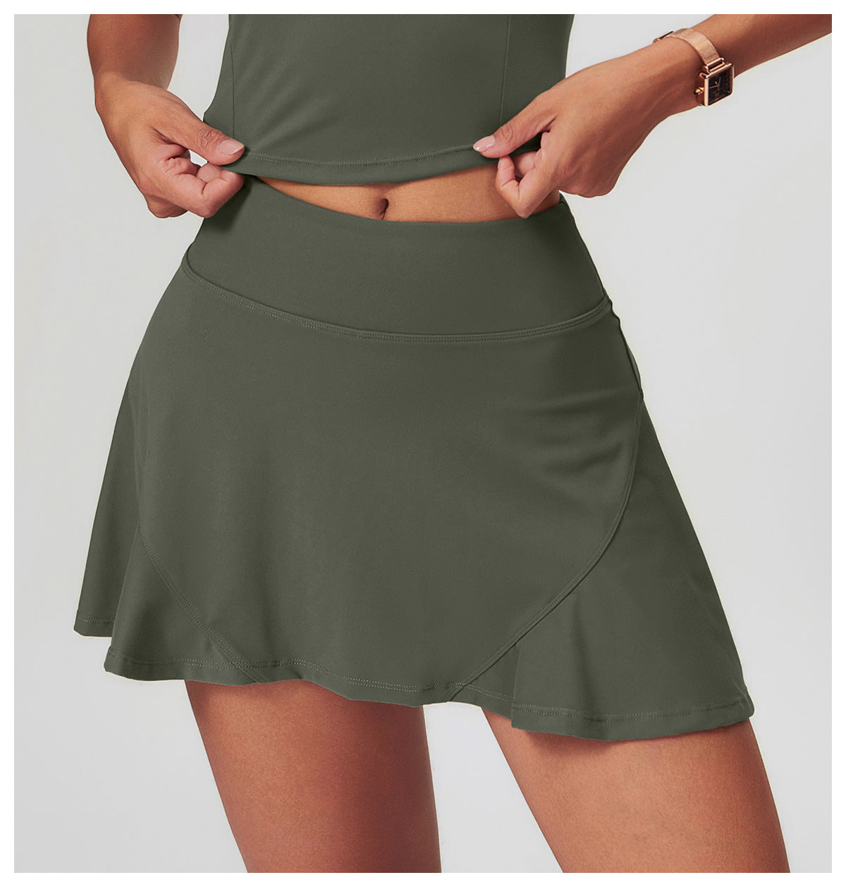 A line fitness skirt