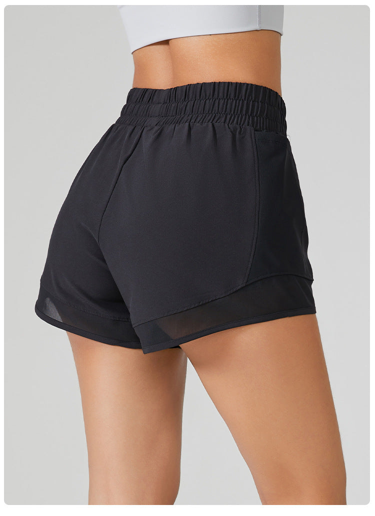Quick drying mesh running shorts