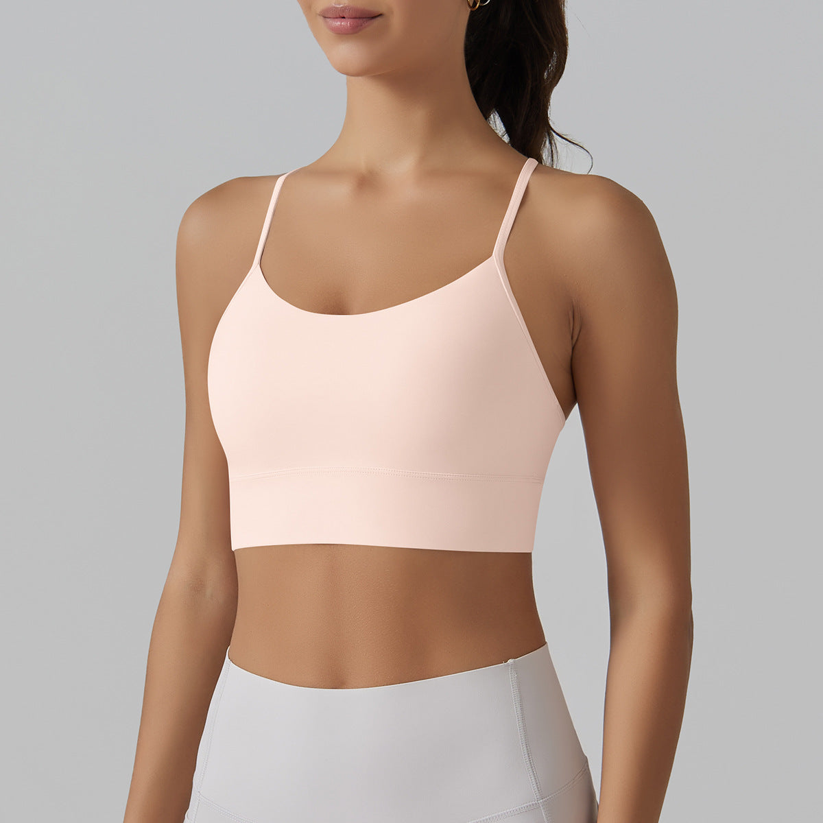 Seamless sports bra