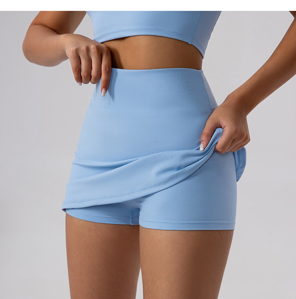 Breathable tennis skirt