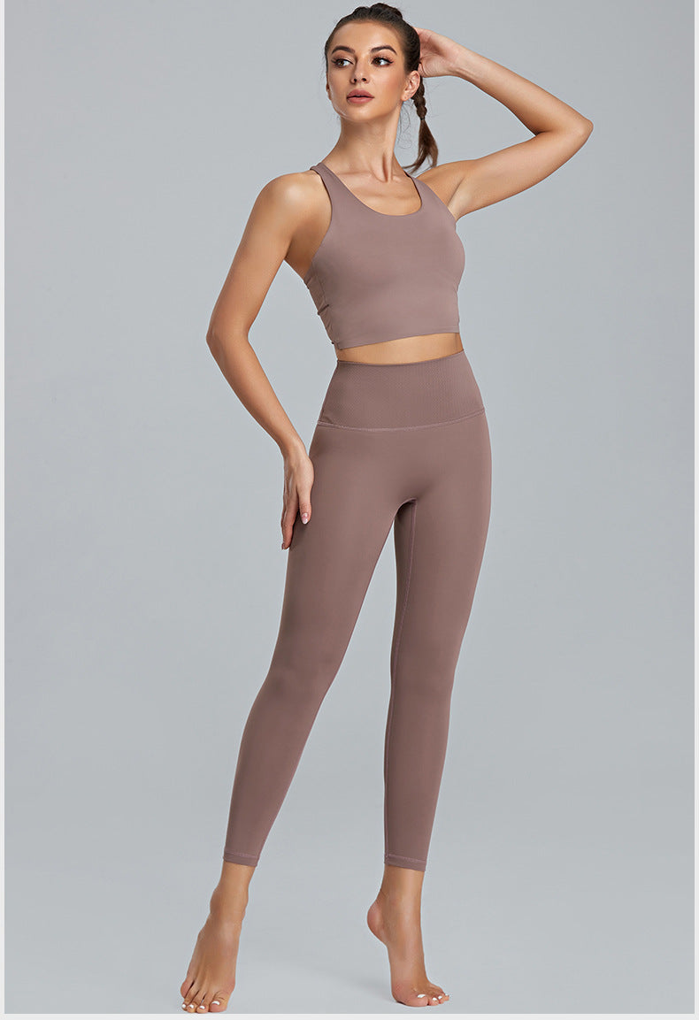 T back seamless sports bra