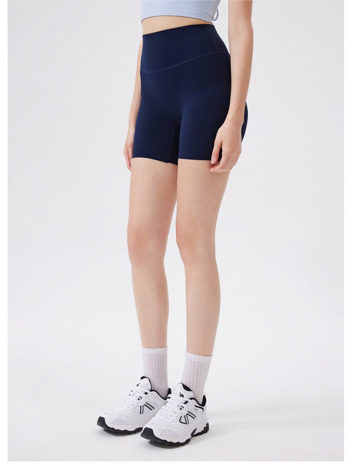 Seamless yoga shorts