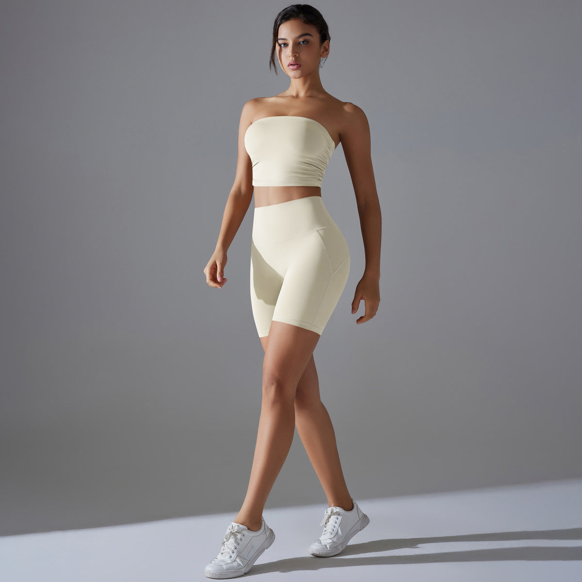 Quick dry two piece fitness set