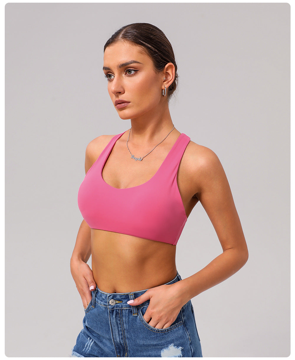 Comfy padded T back bra