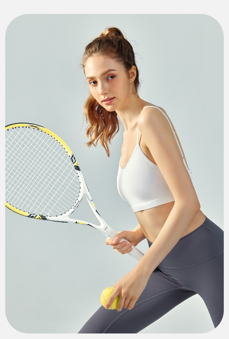 Backless sports bra