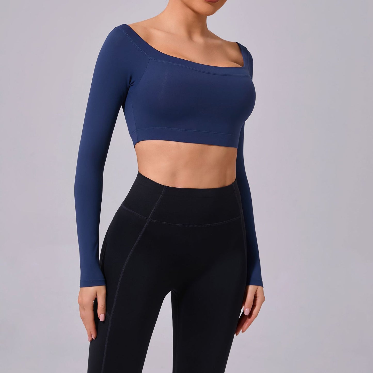 Off shoulder full sleeve top
