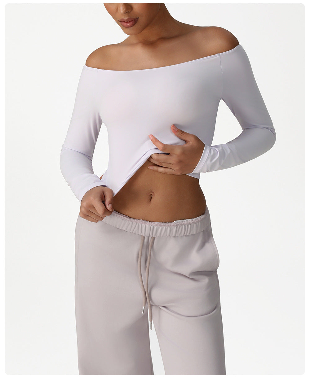 Off shoulder full sleeve top