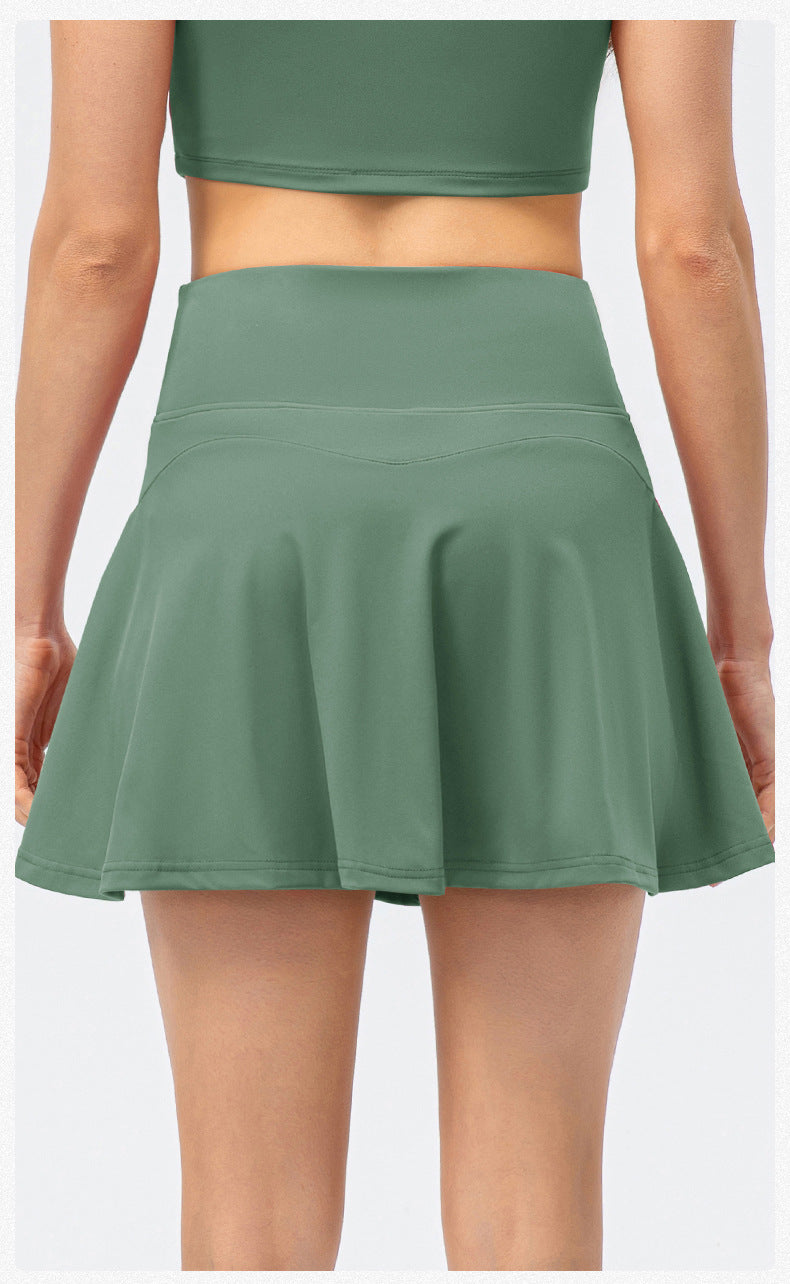 A line skort
