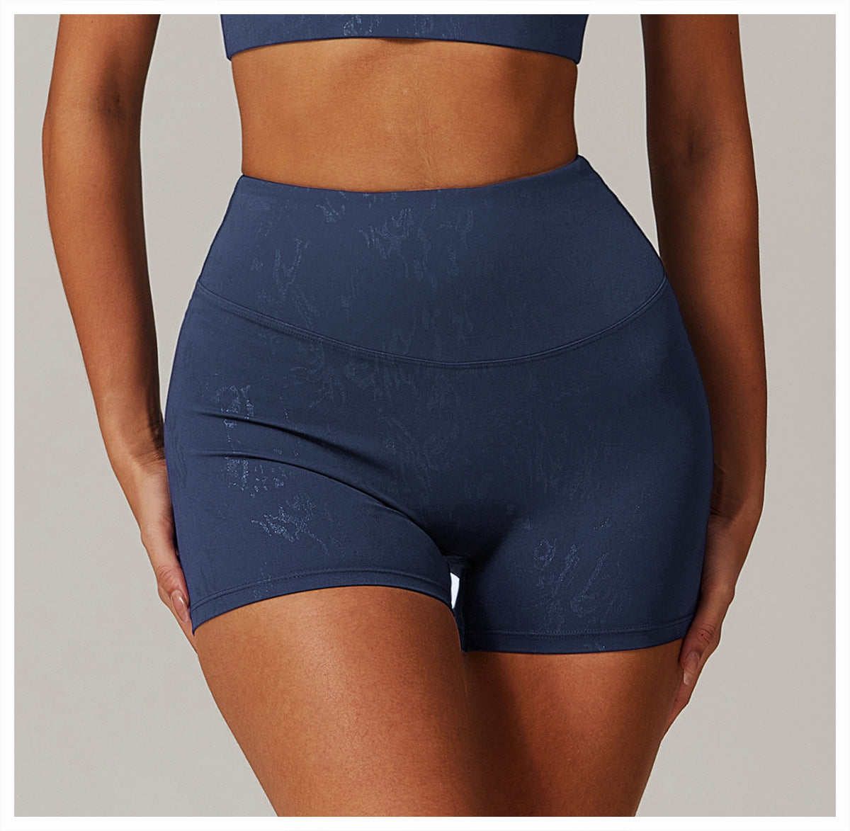 Printed sports hot pants