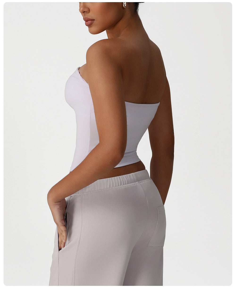 Medium support tube top