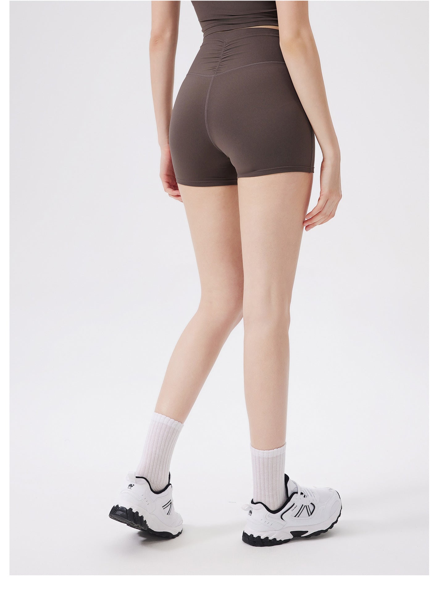 High waist hot pants